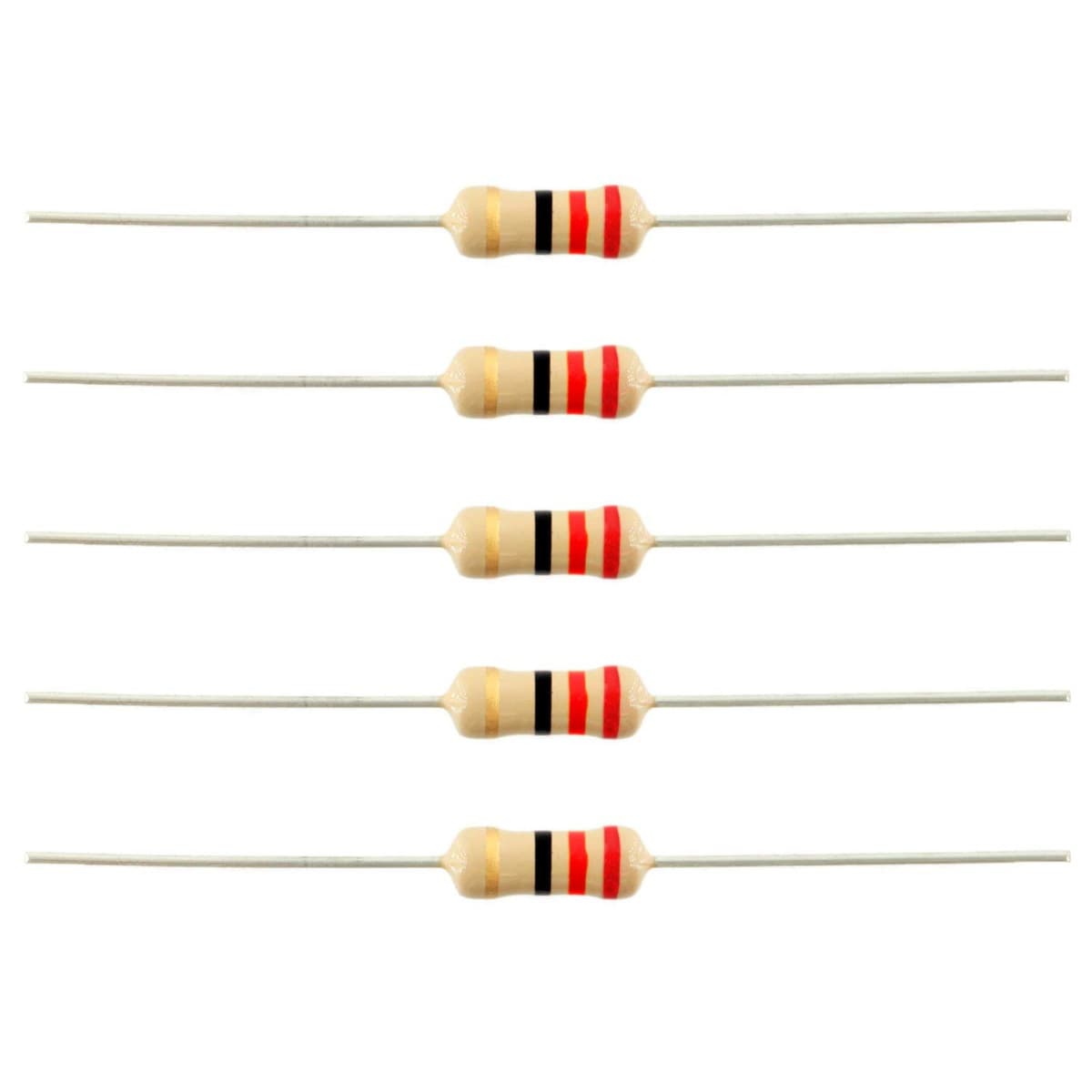 33 Ohm 1/4W Direnç, (33R 1/4W) 10 adet