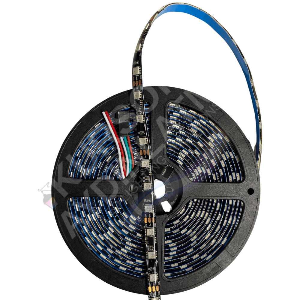 SM16703 IP65 RGB Pixel Şerit LED 12V – 5 Metre | 60 LED/m | ARGB Dış Mekan