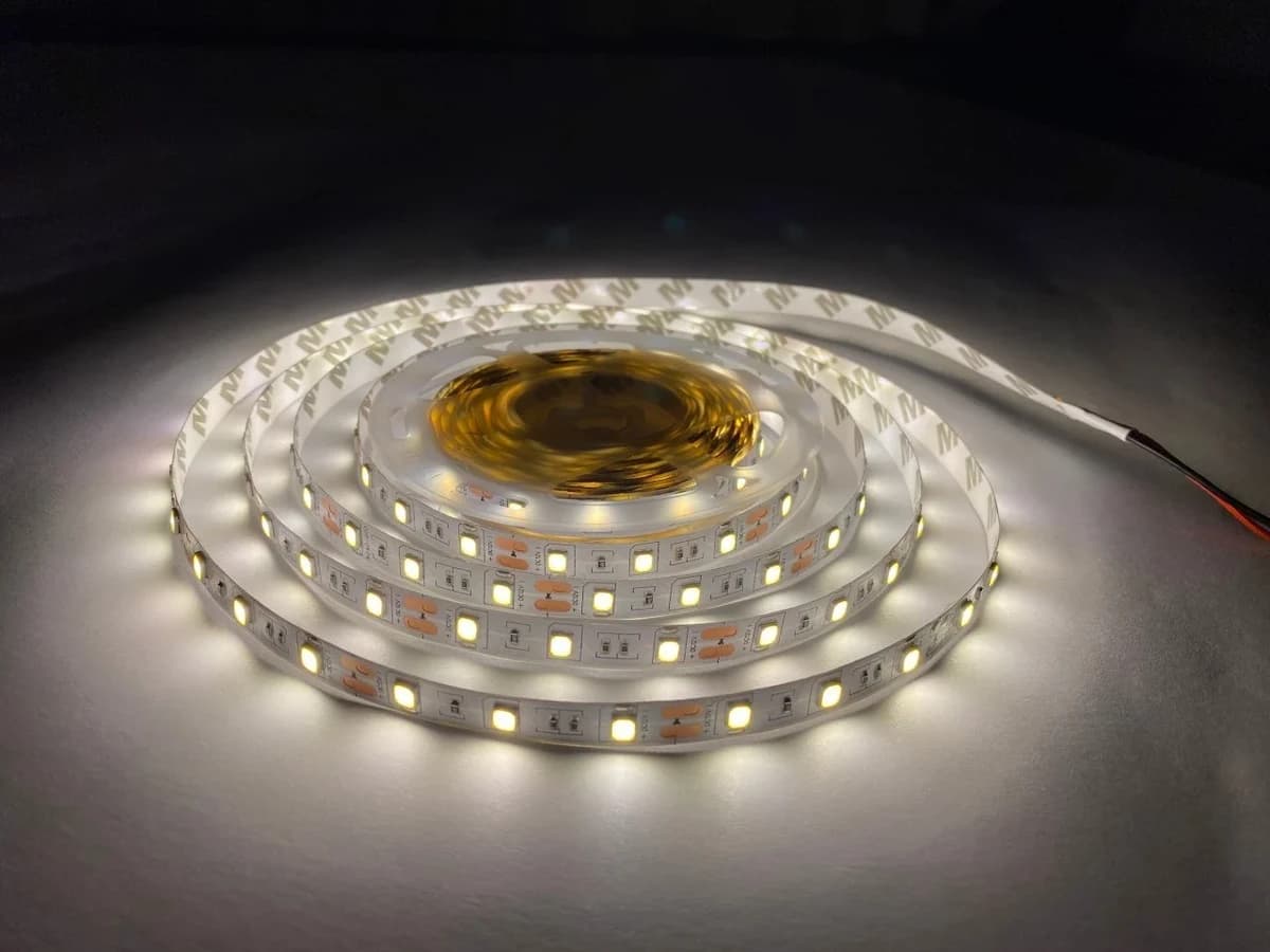 Cata CT4480 10 Cipli 2835 Şerit Led 5 Metre Beyaz 6500K | 12V Güçlü Aydınlatma