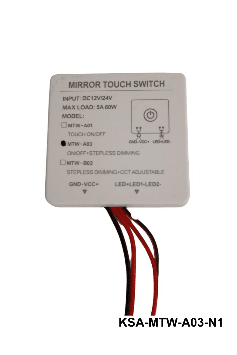 12-24V 5A/60W Dokunmatik (Touch) Ayna Arkası Sensör