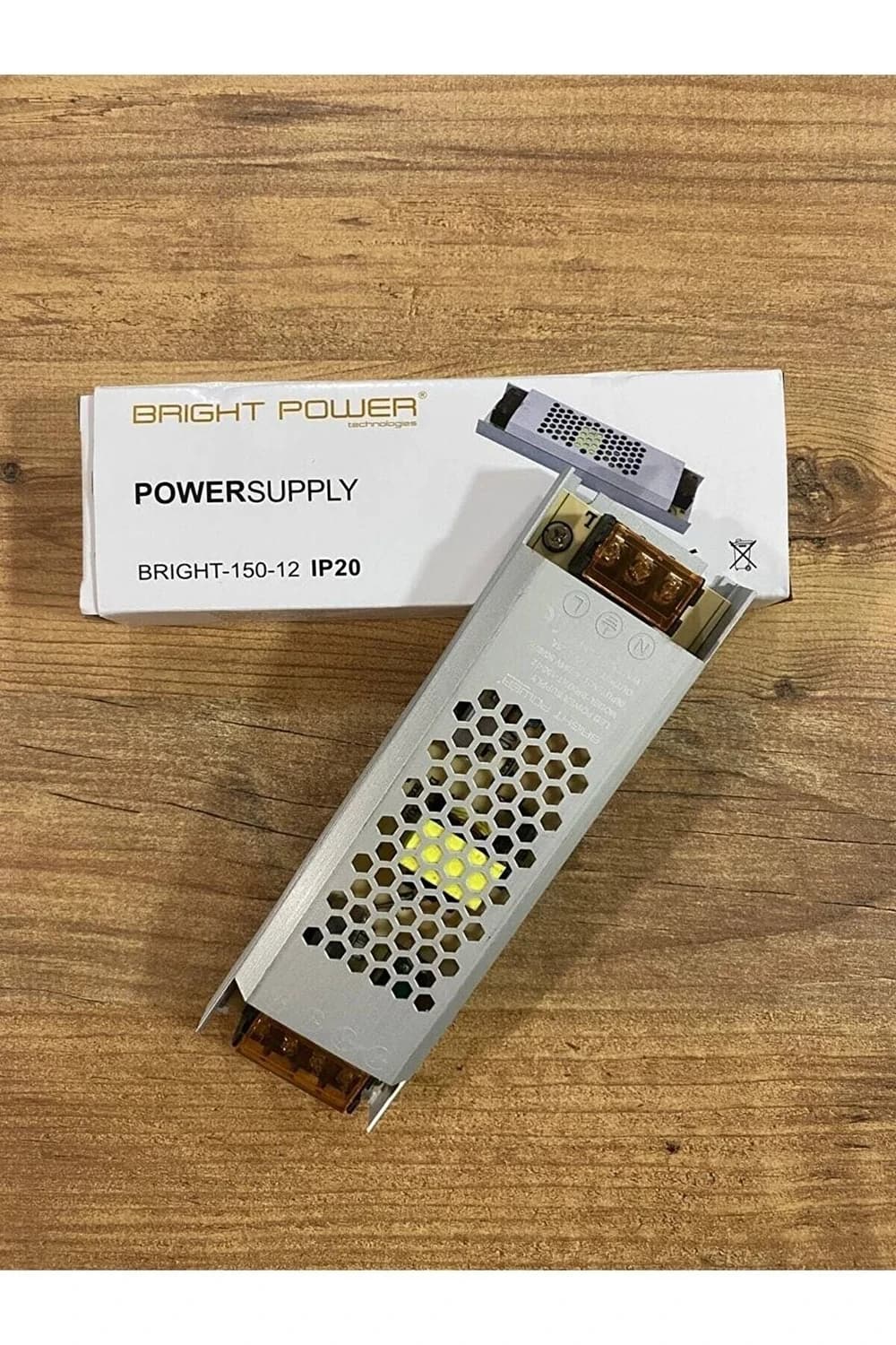 Bright Power 12V 12.5A 150W Ultra Slim LED Trafosu